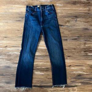 Cropped Mother Jeans